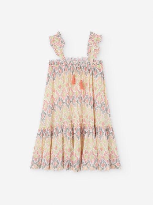 Robe avec Motif et Breloques - Kiabi