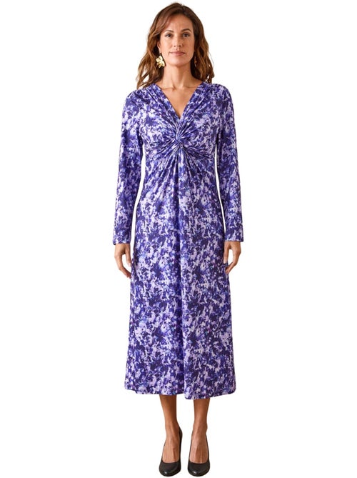 Robe avec noeud et effet drapé - DAXON - Kiabi