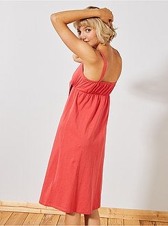 Robe avec nœud sur poitrine - Kiabi