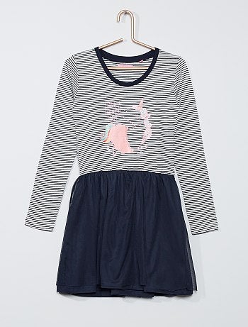 Robe avec tulle 'licorne'