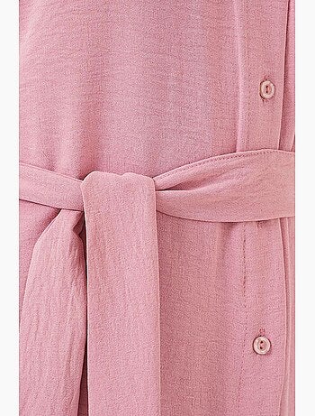 Robe ayrobin sans manches avec ceinture bdart