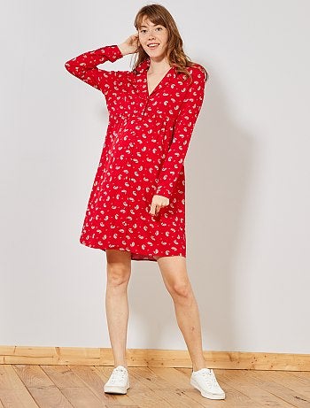 Robe babydoll de grossesse - Kiabi