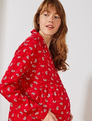 Robe babydoll de grossesse - Kiabi