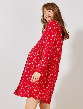 Robe babydoll de grossesse - Kiabi