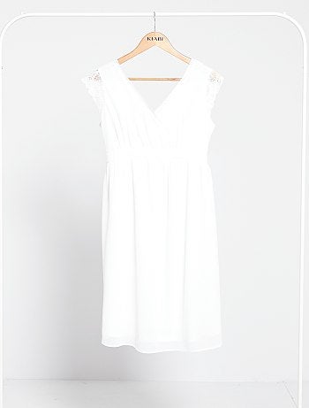 Robe babydoll de maternité