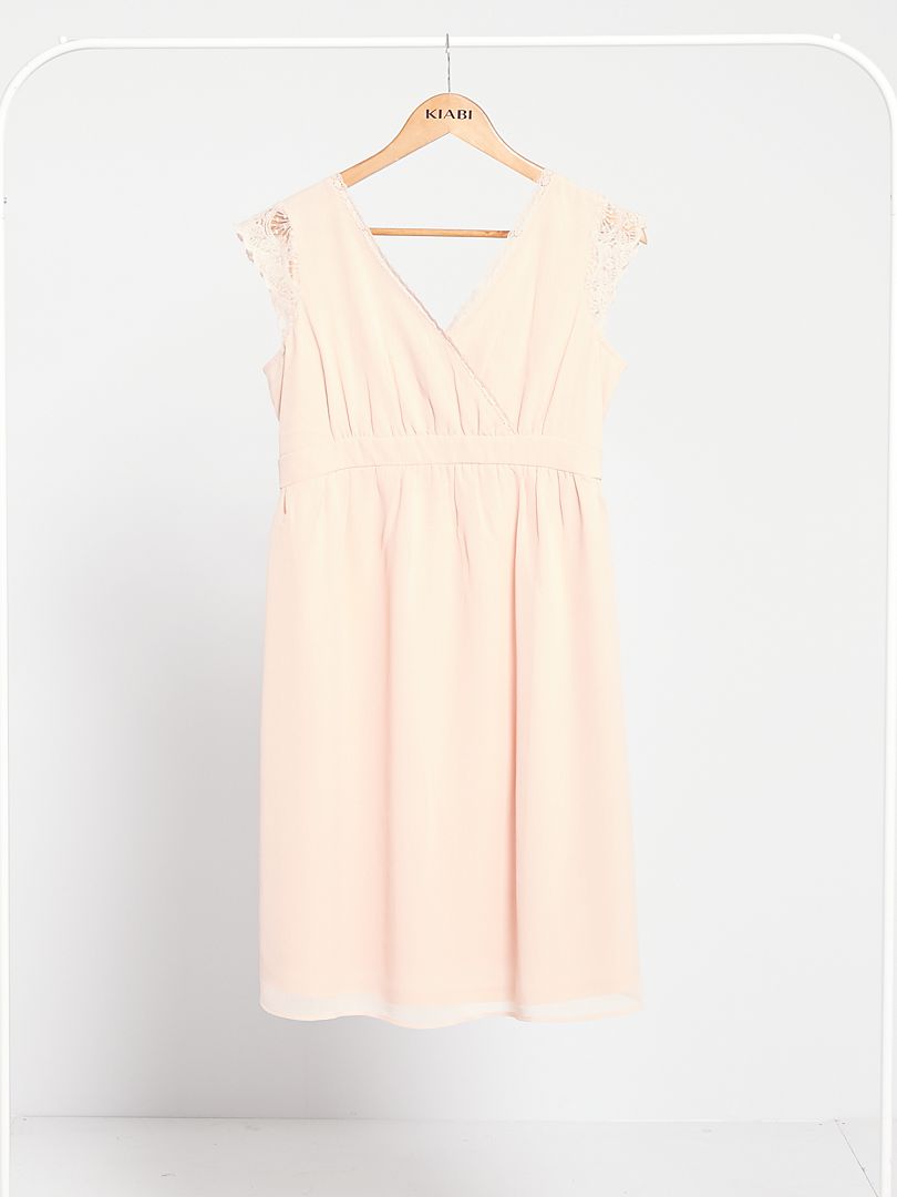 Robe babydoll de maternité rose Kiabi 25.00€