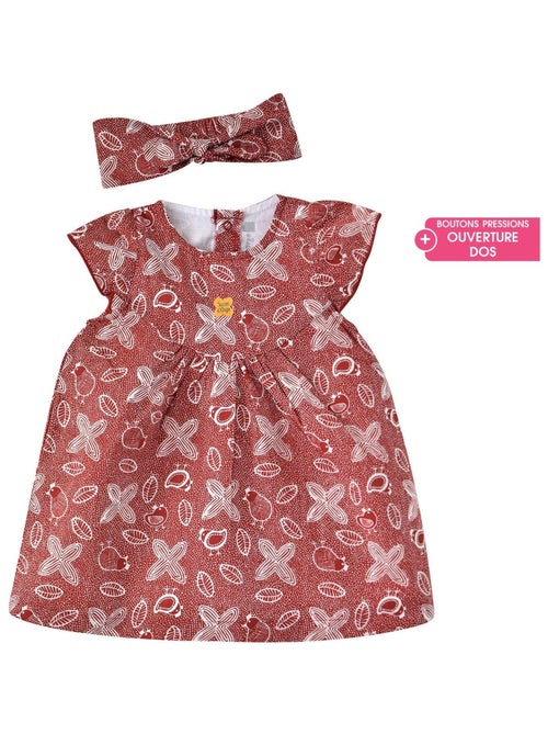 ROBE BANDEAU ESTHER MANCHES COURTES - Kiabi