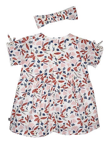 ROBE BANDEAU GIULIA MANCHES COURTES BEBE