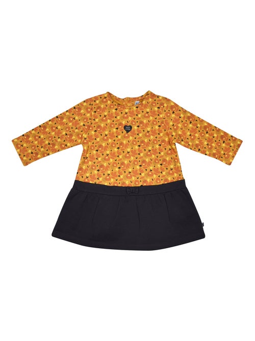 ROBE BANDEAU JOELIE MOLLETON MANCHES LONGUES BEBE - Kiabi