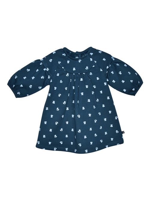 ROBE BANDEAU MARCIE MOLLETON MANCHES LONGUES - Kiabi