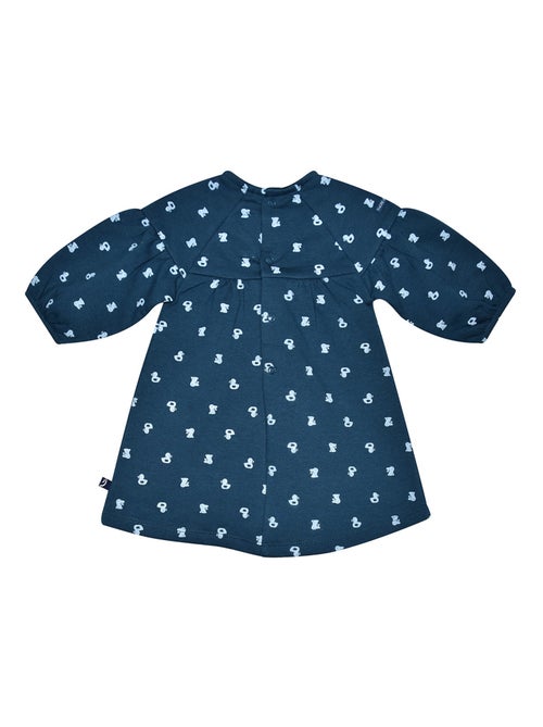 ROBE BANDEAU MARCIE MOLLETON MANCHES LONGUES - Kiabi