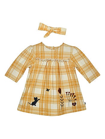 ROBE + BANDEAU NAISSANCE FRANCE