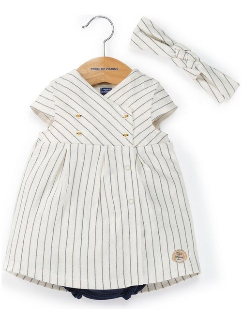 Robe + Bas Fille Terre de Marins - Kiabi