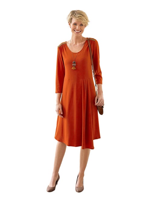 Robe base portefeuille galons irisés - AFIBEL - Kiabi