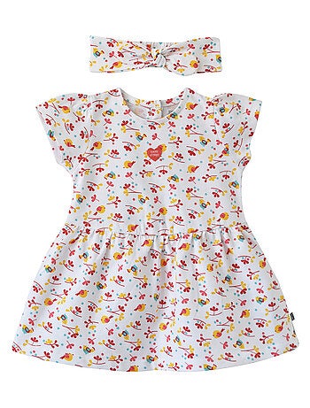 ROBE BEBE + BANDEAU ELENA