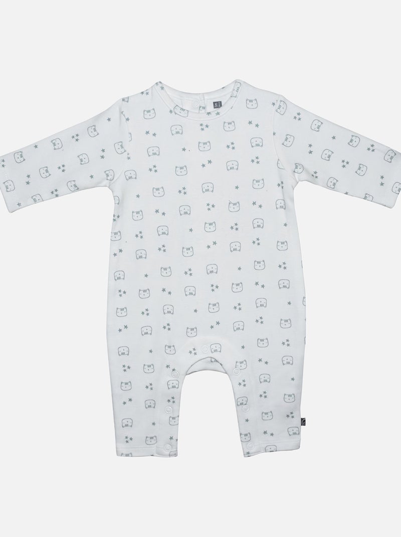 ROBE BEBE + COMBINAISON FEROE Gris - Kiabi