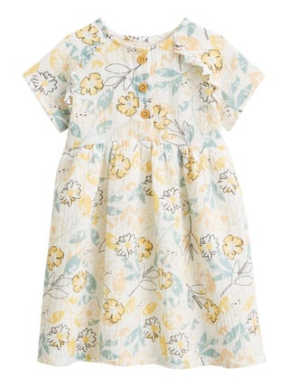 Robe bébé en gaze de coton Capucine