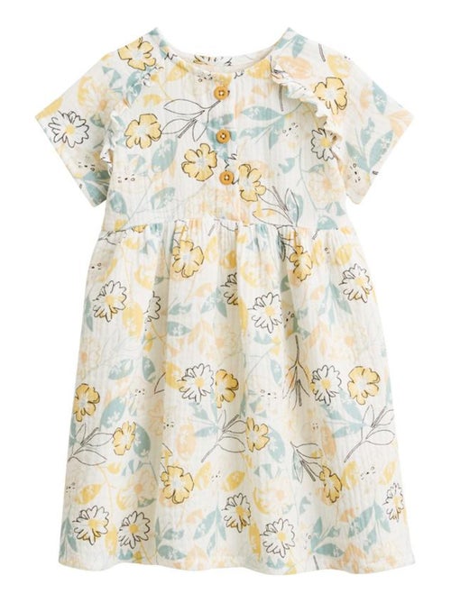 Robe bébé en gaze de coton Capucine - Kiabi