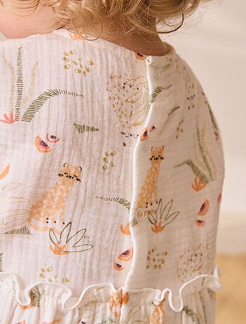 Robe bébé en gaze de coton Sierra