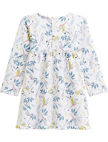 Robe bébé en molleton Bianca