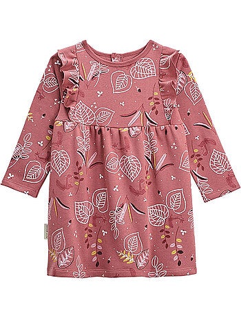 Robe bébé en molleton Léonie