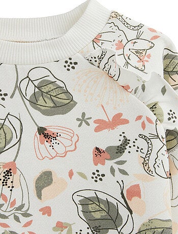 Robe bébé en molleton Lily
