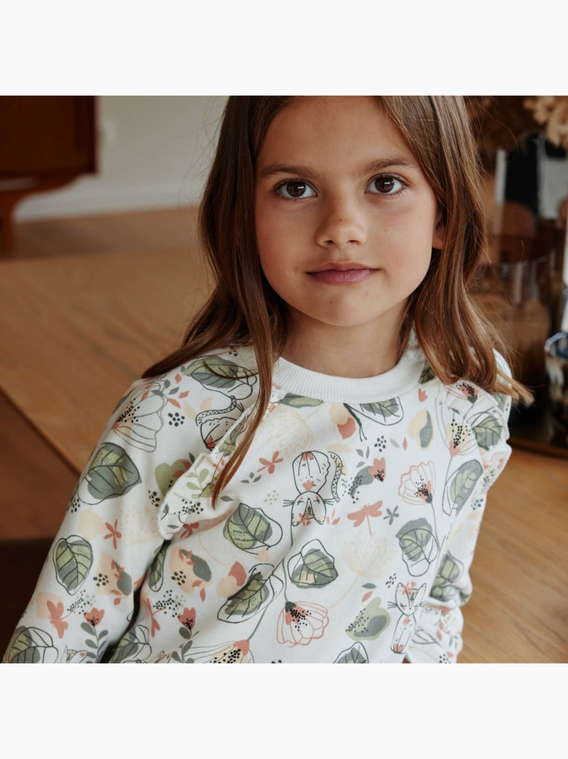 Robe bébé en molleton Lily Ecru - Kiabi