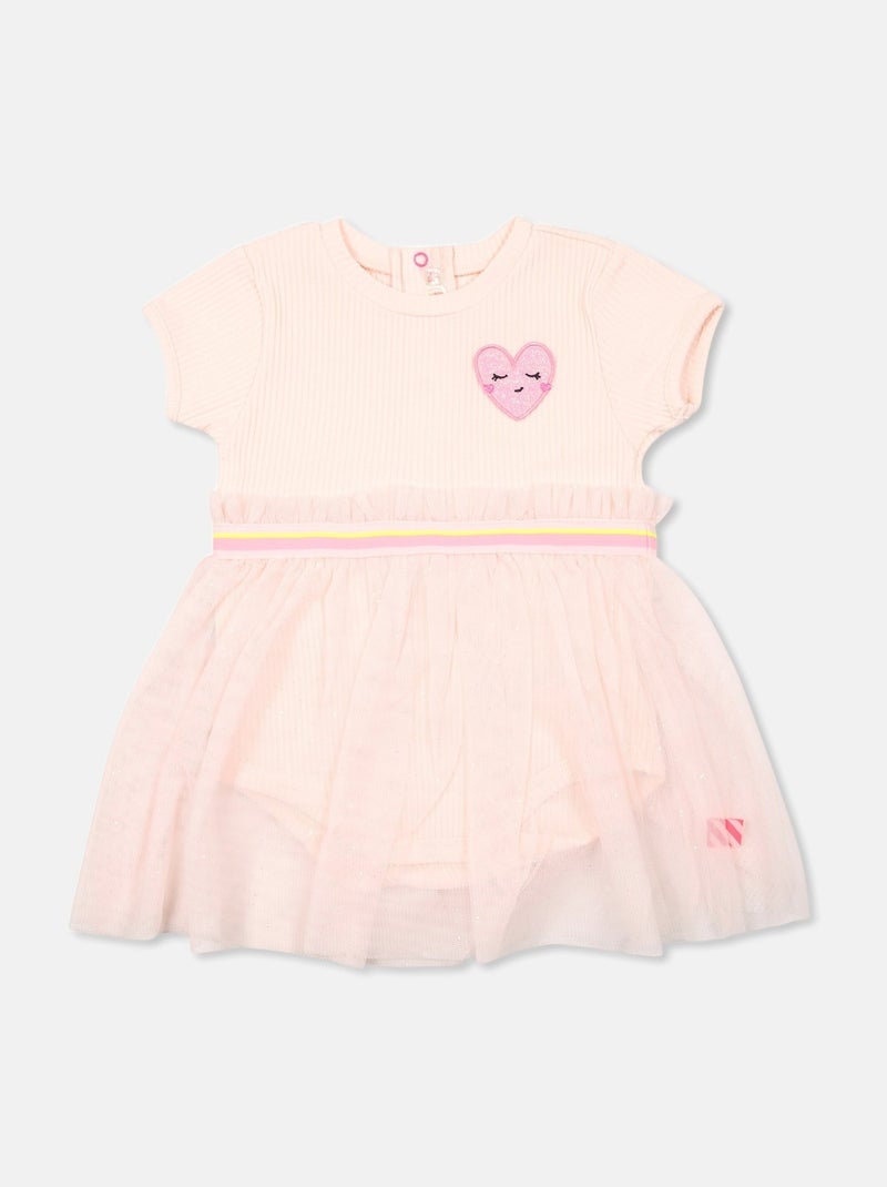 Robe Bébé en tulle Rose - Kiabi