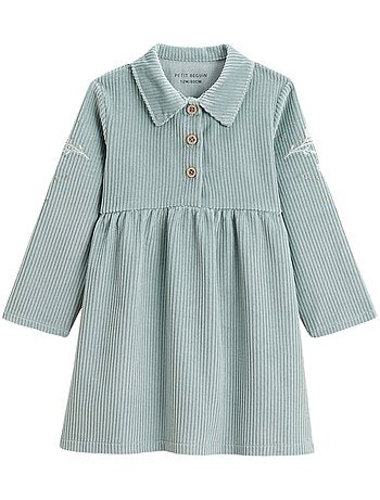 Robe bébé en velours côtelé Alma