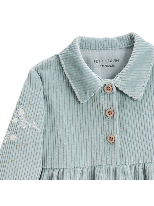 Robe bébé en velours côtelé Alma - Kiabi