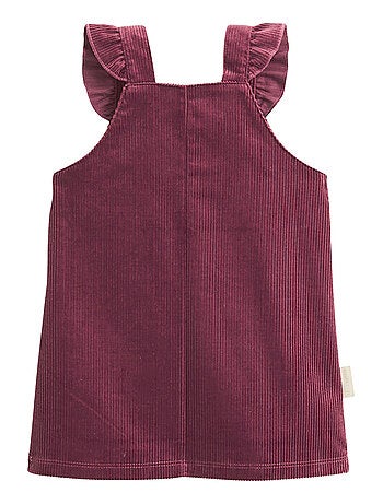 Robe bébé en velours côtelé Mila