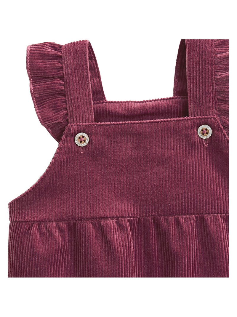 Robe bébé en velours côtelé Mila Rose - Kiabi