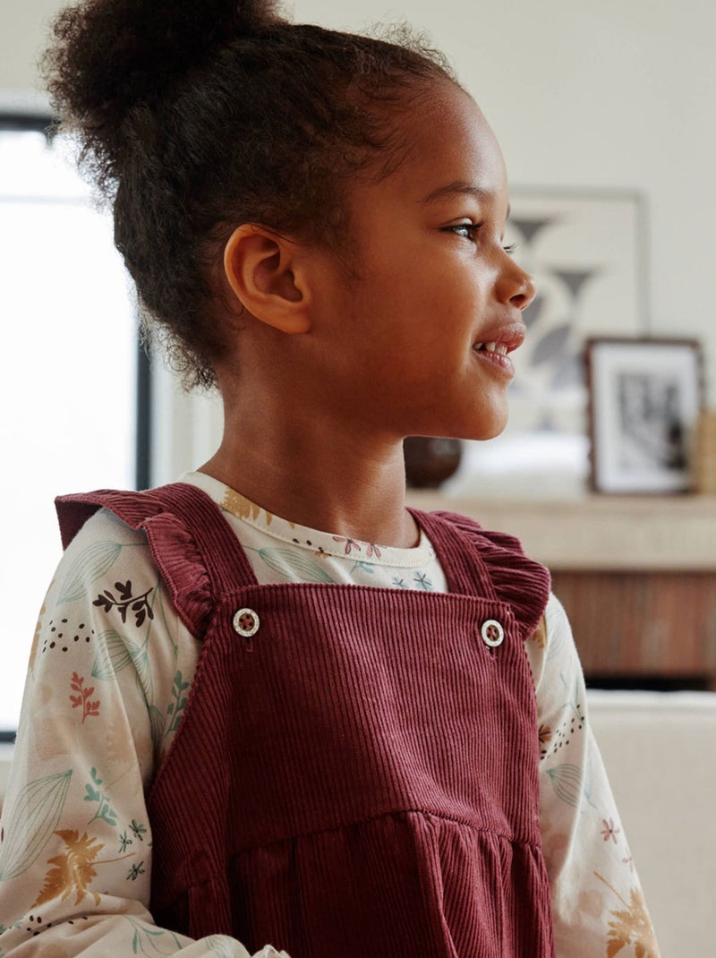 Robe bébé en velours côtelé Mila Rose - Kiabi