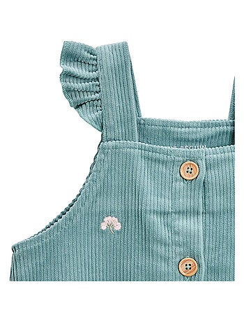 Robe bébé en velours côtelé Naya