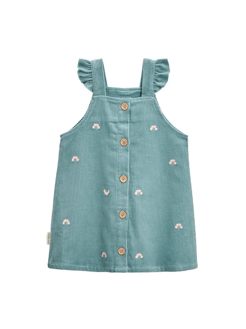 Robe bébé en velours côtelé Naya Bleu Fille Kiabi