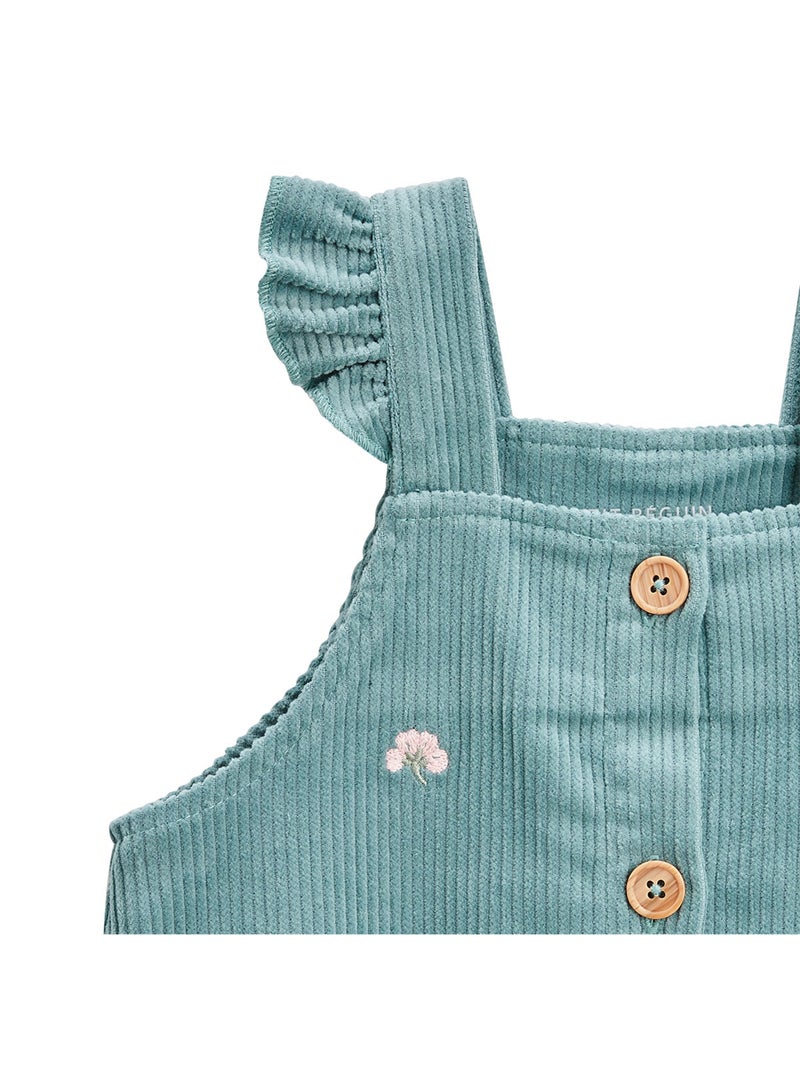 Robe bébé en velours côtelé Naya Bleu - Kiabi