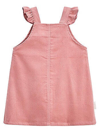 Robe bébé en velours côtelé Rosa