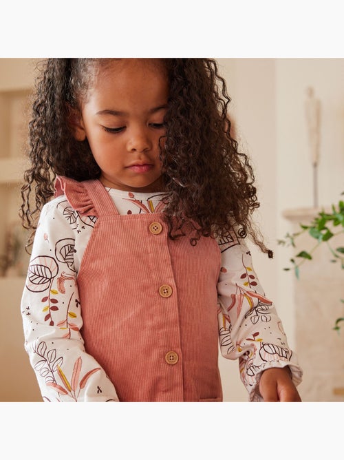 Robe bébé en velours côtelé Rosa - Kiabi
