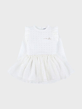 Robe bébé fille avec tricot Noukie's