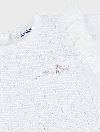 Robe bébé fille avec tricot Noukie's