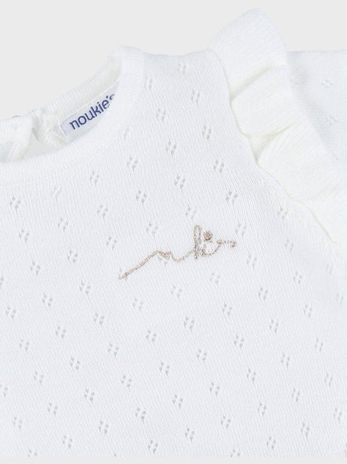 Robe bébé fille avec tricot Noukie's - Kiabi