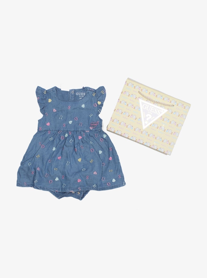 Robe Bébé Guess kids en jean Bleu - Kiabi