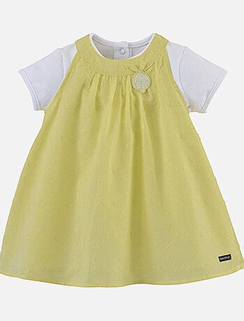 ROBE BEBE JAUNE