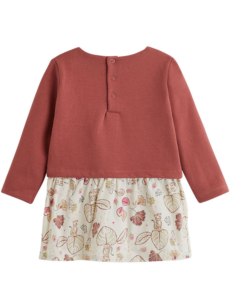 Robe bébé léa Rose - Kiabi