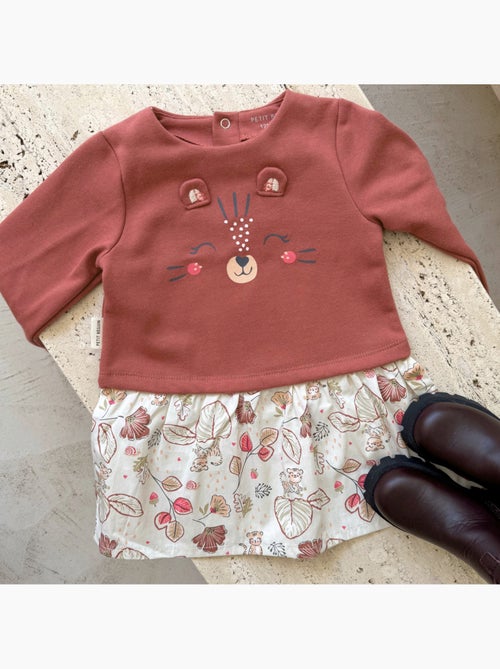 Robe bébé léa - Kiabi