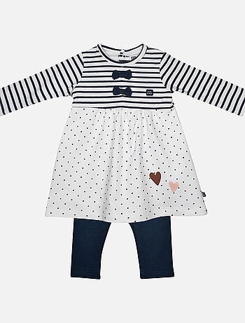 ROBE BEBE + LEGGING MAILLE FADIME