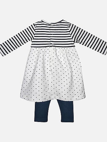 ROBE BEBE + LEGGING MAILLE FADIME