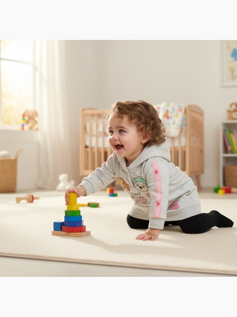 Robe bebe polaire Paw Patrol Gris - Kiabi