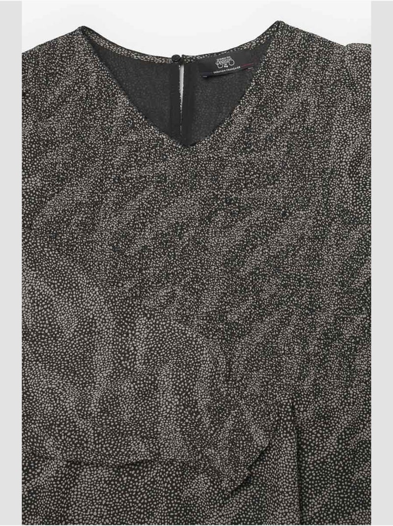 Robe BERENIGI droite 'Le Temps Des Cerises' Noir - Kiabi