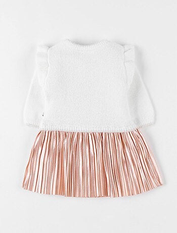 Robe Rouge Pour Fille 5 Ans Kiabi - Style Robe-pull Sans Manches - En Acrylique, Occasion Très Bon état